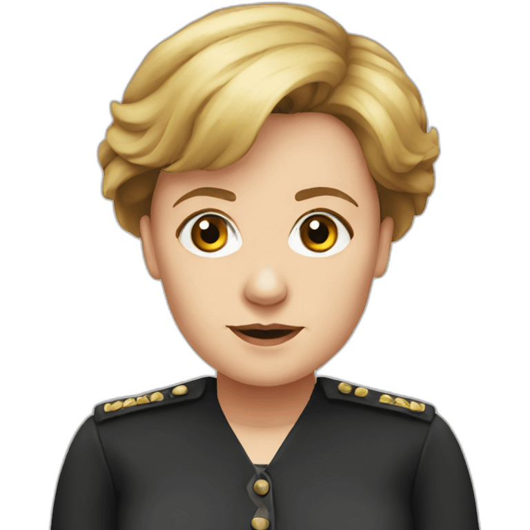 merkel young emoji