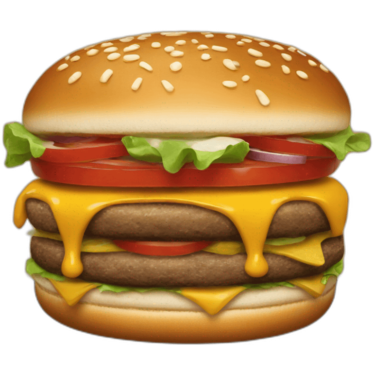 Burger king emoji