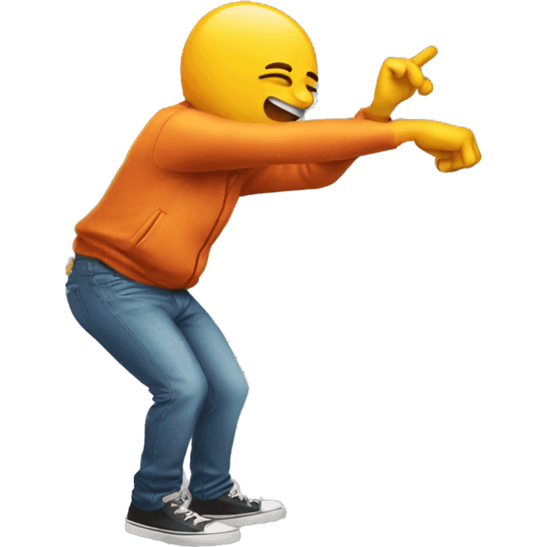 Dabbing emoji