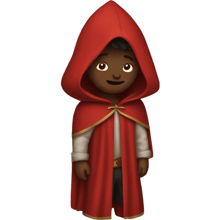 red cloak emoji