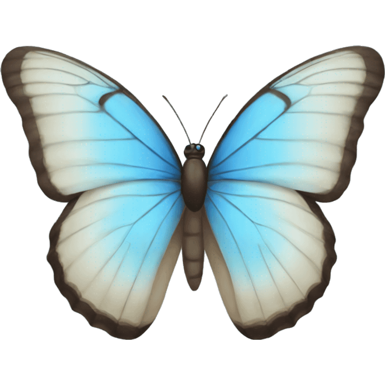 Blue butterfly  emoji