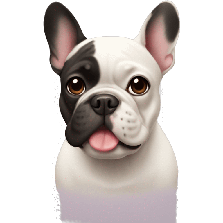 French bulldog  emoji