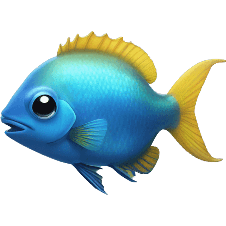 Saltwater fish emoji