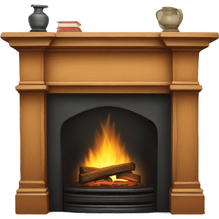 fireplace mantle emoji