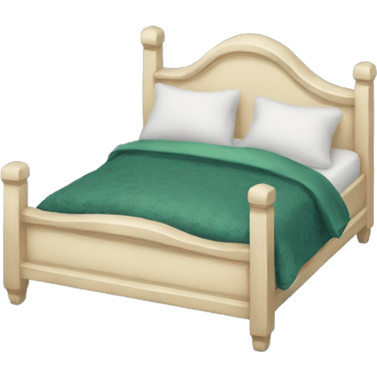 Christmas bed emoji