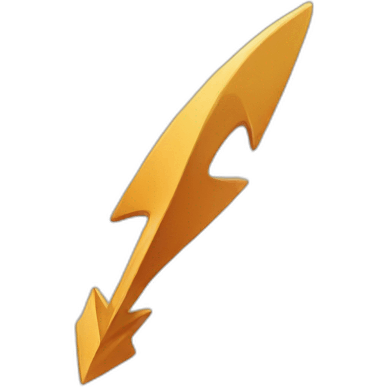 A vector arrow emoji