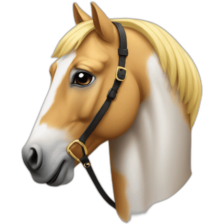 Le cheval Palomino. emoji