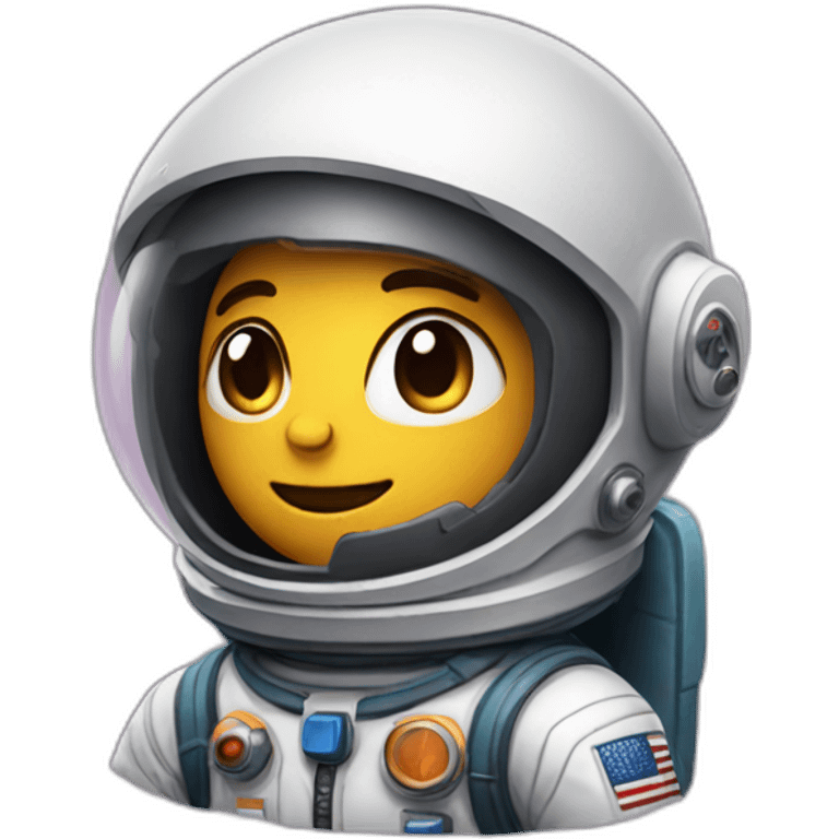 astronaut from the among us game emoji