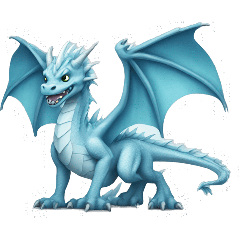 Ice dragon emoji