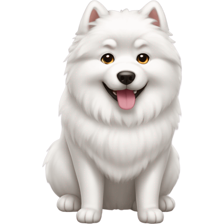 samoyed full body emoji