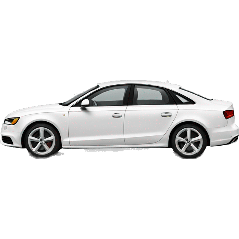 white audi emoji