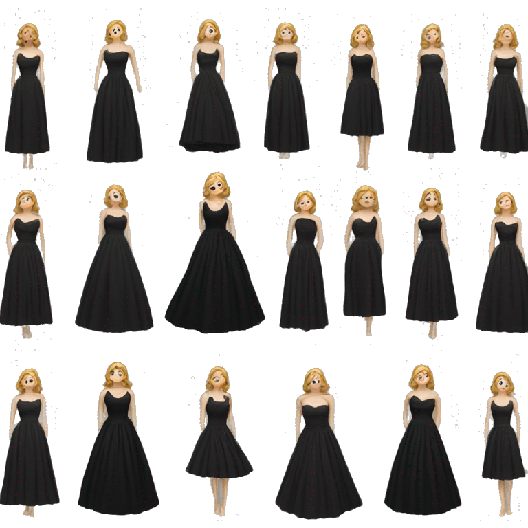 just one black dress. it shouldn't be on anyone. just hanging in the air emoji