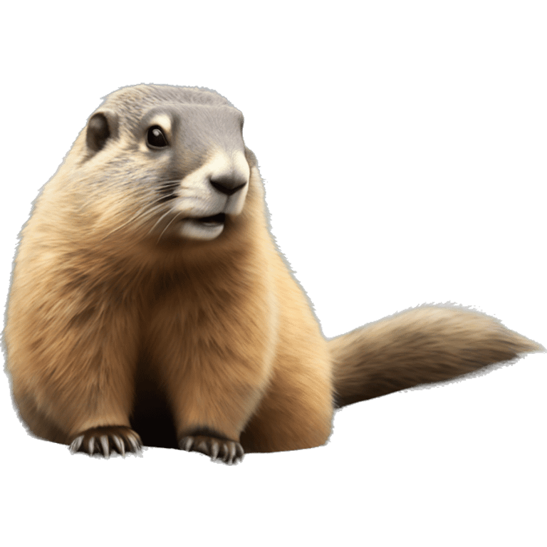 Marmot in the Mountain  emoji