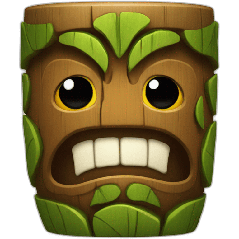 Tiki mug emoji