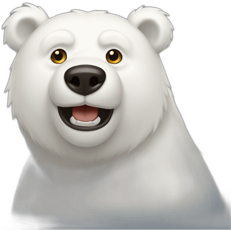 White bear emoji