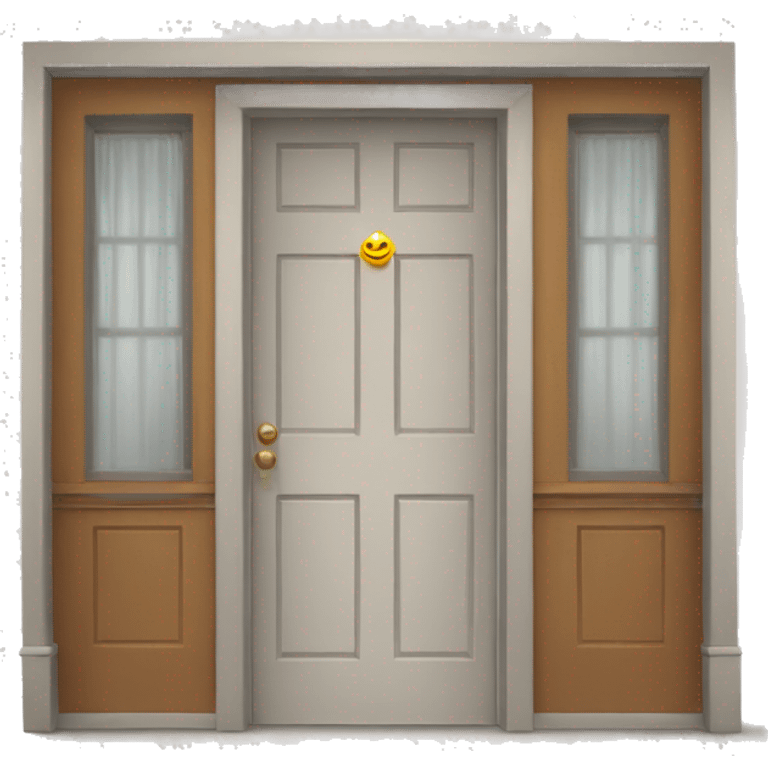 A door with parade around the door  emoji