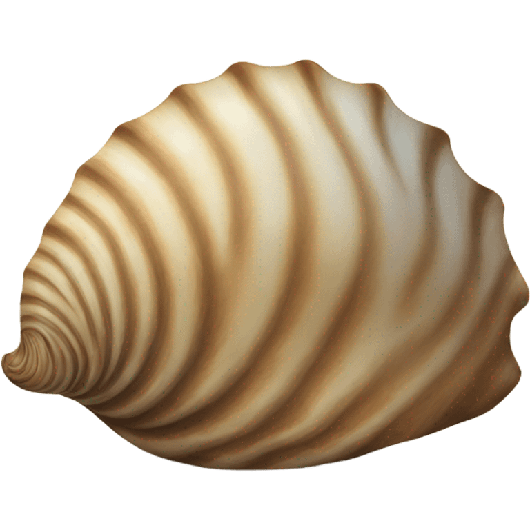 Sea cow shell emoji