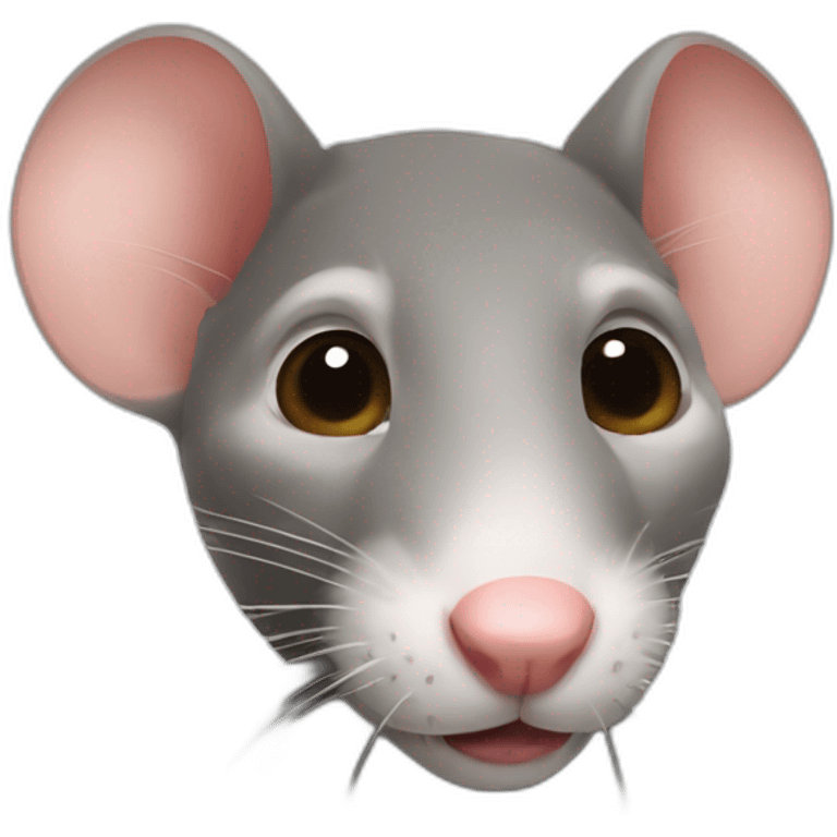 rat with Putin's face emoji