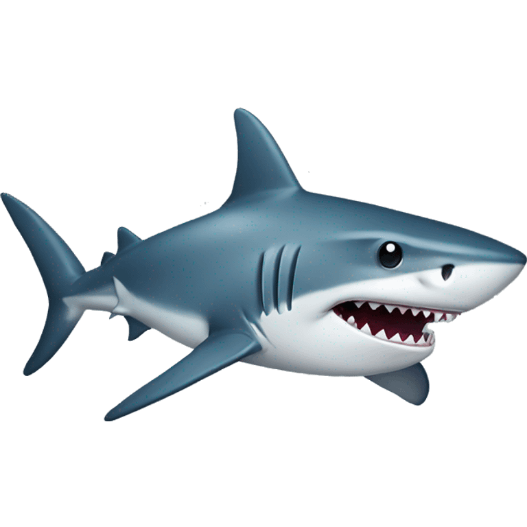 Shark with tohat emoji