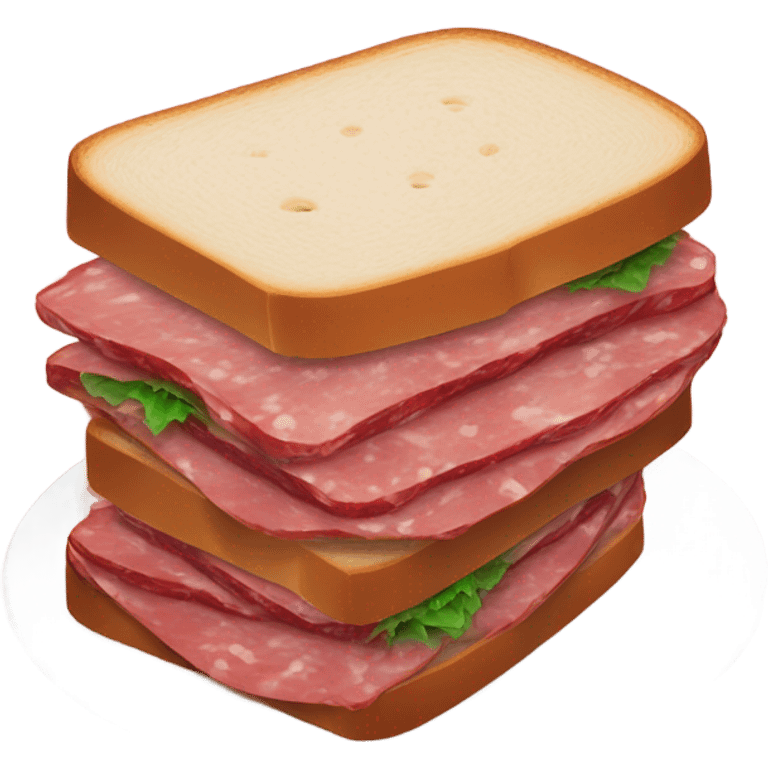 sandwich salami emoji