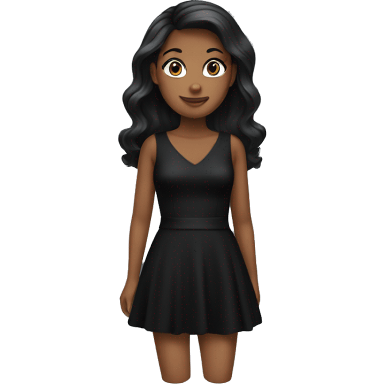 little black dress emoji