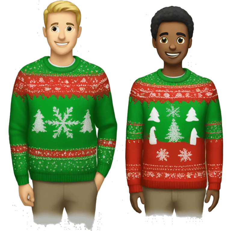 christmas sweater emoji