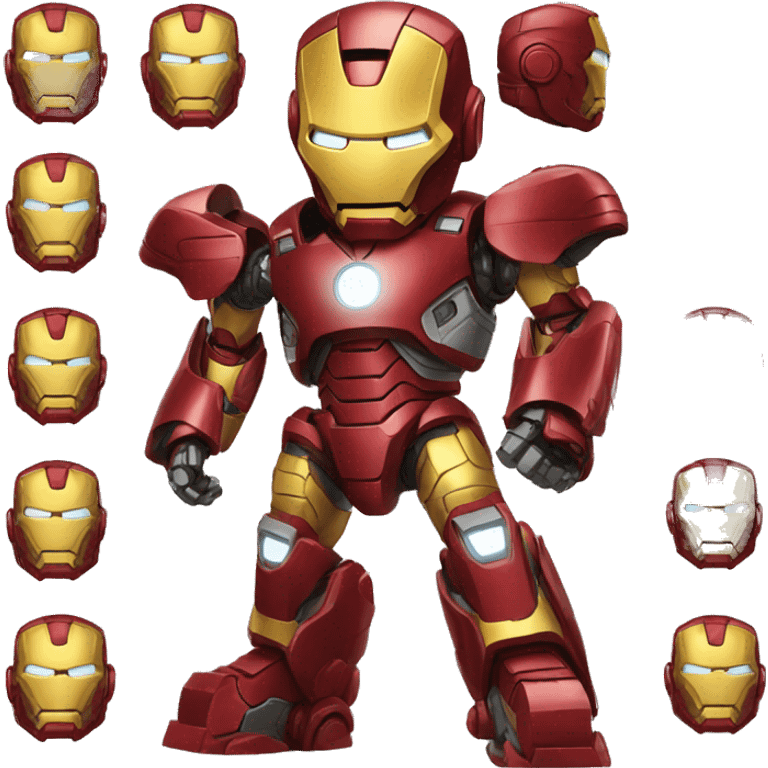 Robots ironman  emoji