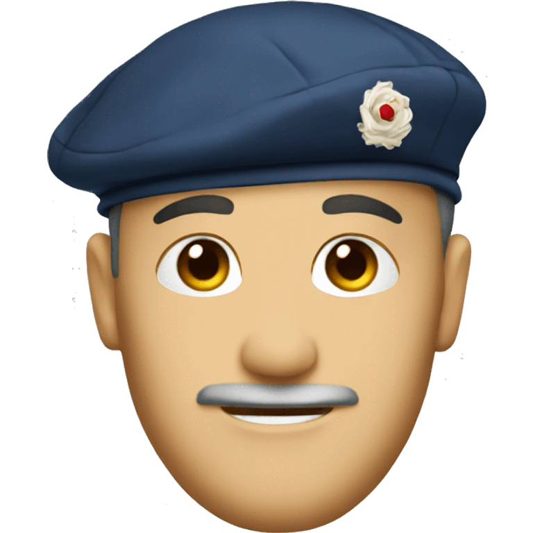 French beret emoji