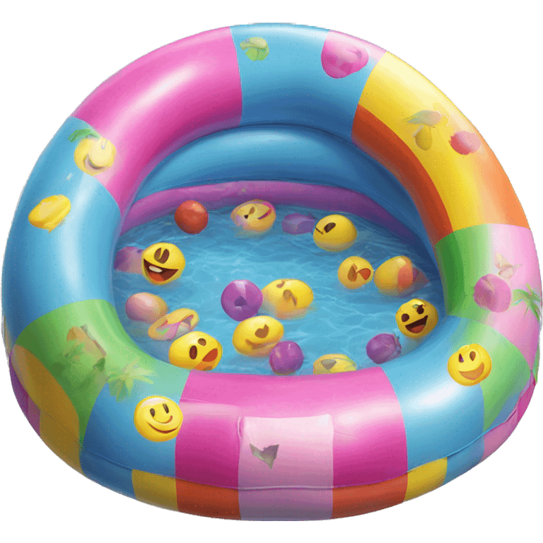 inflatable pool emoji