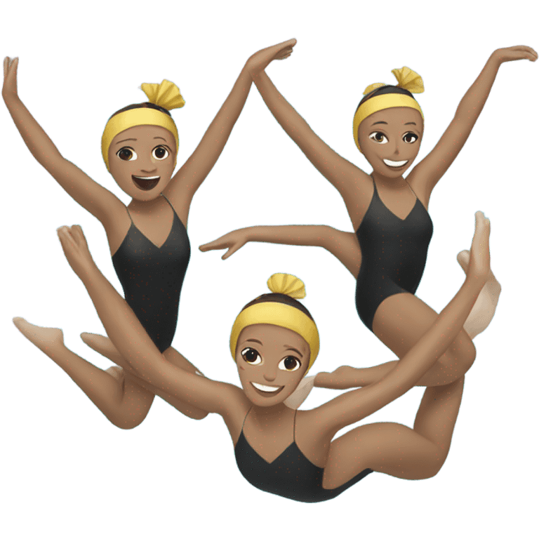 Synchronized swimming  emoji