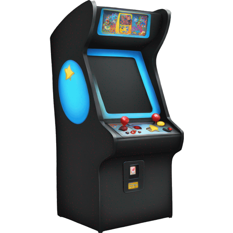 Black Arcade machine emoji