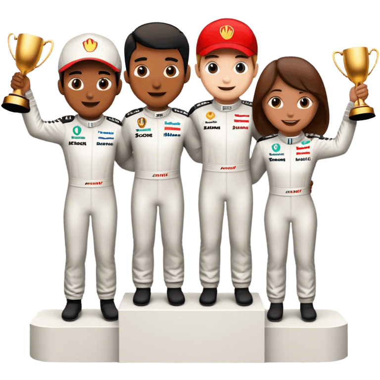 f1 podium emoji