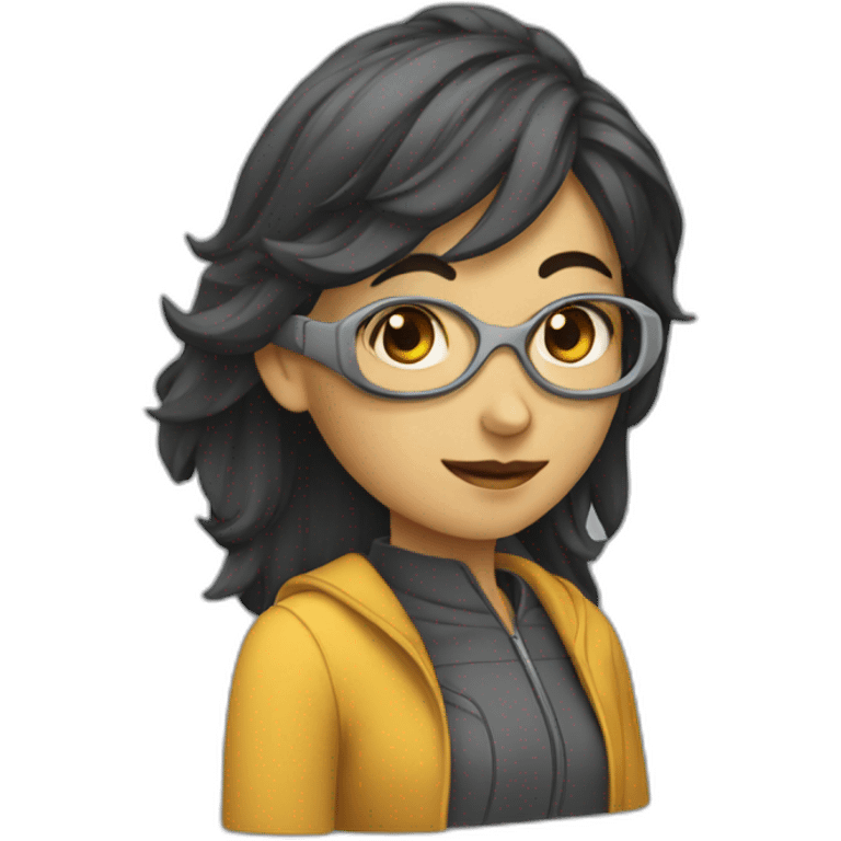 animi woman coder emoji