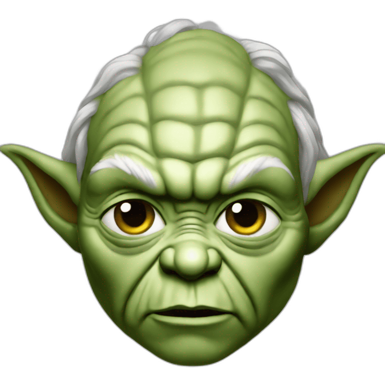 Savage yoda emoji