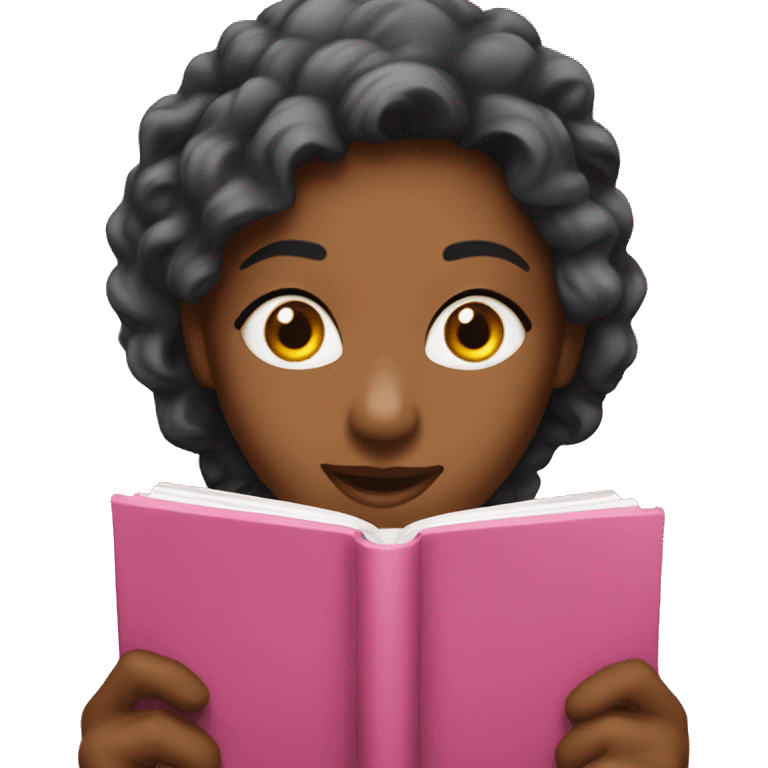 the words "hot girls read" emoji