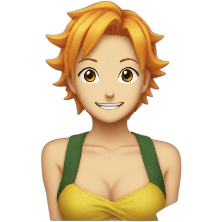 Nami one piece emoji