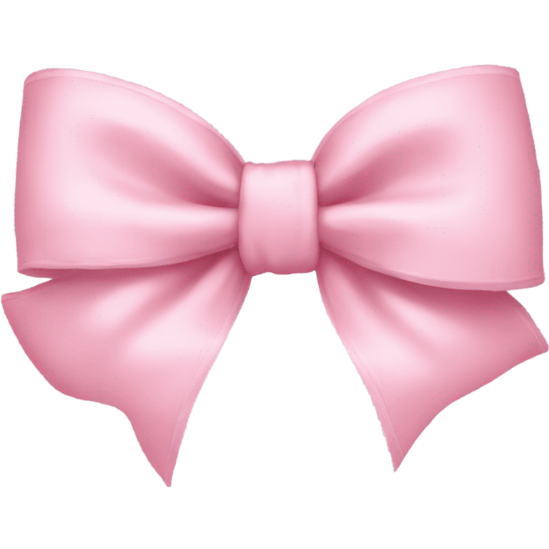 light pink bow emoji