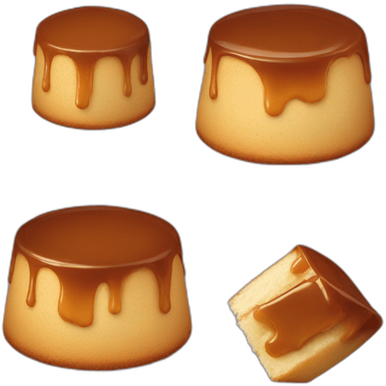 Caramel coulant emoji