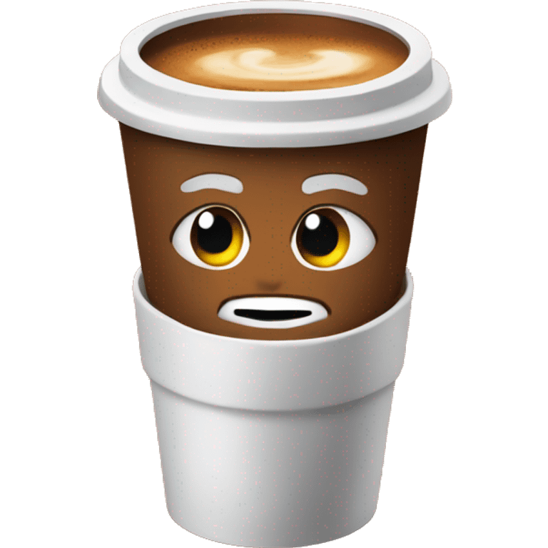 Coffee on mars emoji