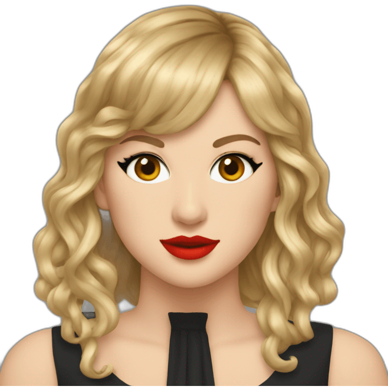 Red Taylor swift emoji