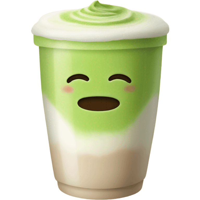 Matcha latte emoji