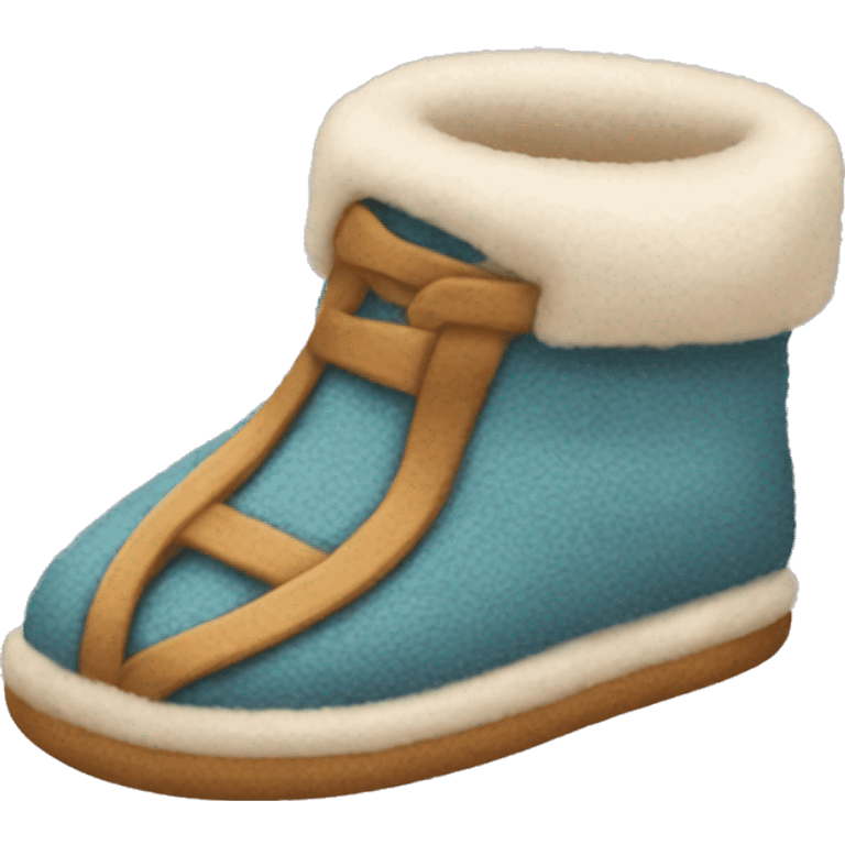 Cosy slipper  emoji