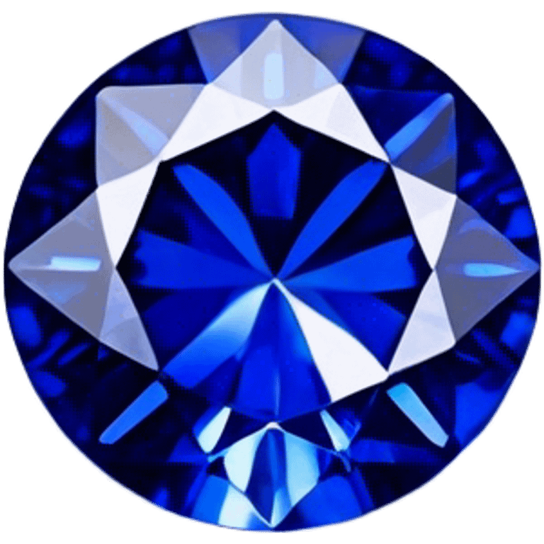 Cinematic Realistic Sapphire Emoji, Deep blue and stunning, with smooth, polished facets that gleam with a vibrant intensity. The deep blue hue reflects light in mesmerizing patterns, and a soft, glowing aura adds to the precious, regal nature of the gemstone. Soft glowing outline, capturing the essence of wisdom and royalty in a dazzling sapphire. emoji