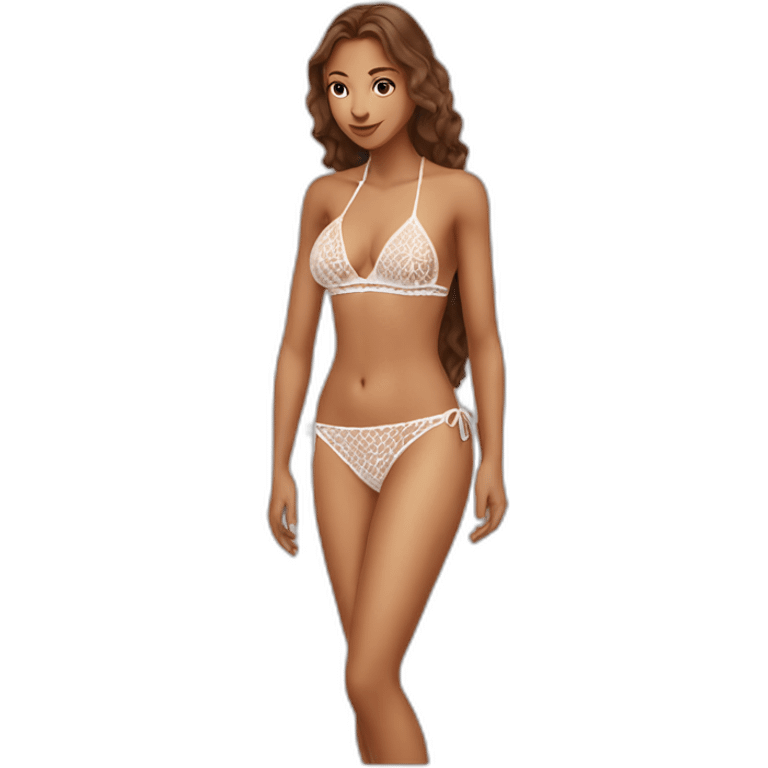 woman-leaned-over-bikini-lace emoji