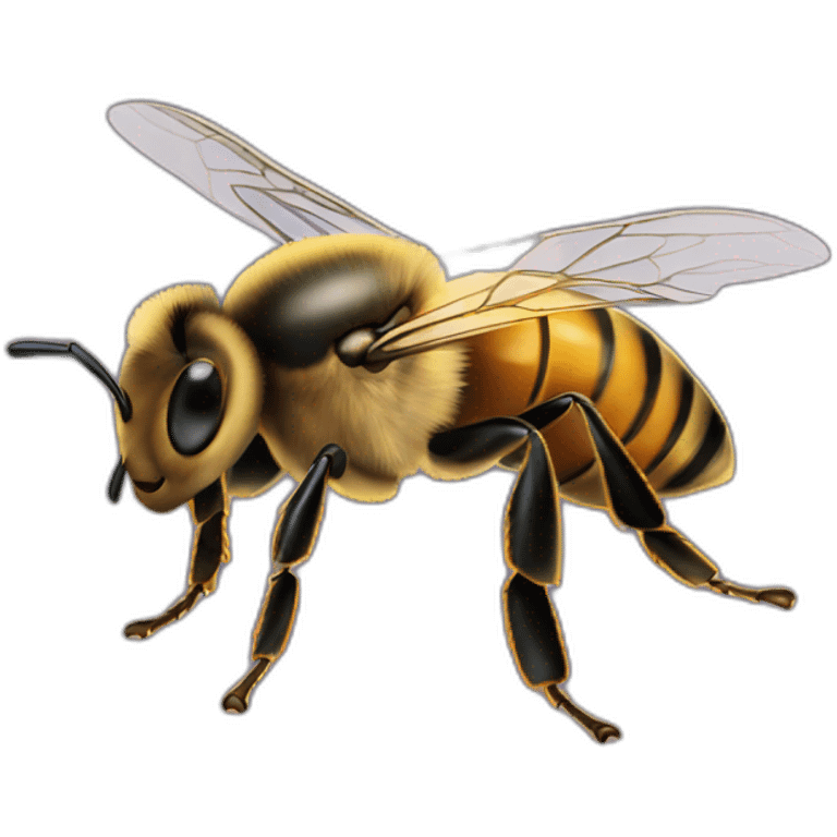 Abeille bourbon emoji