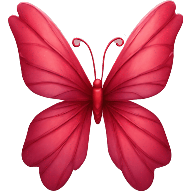 Crimson Fairy wings emoji