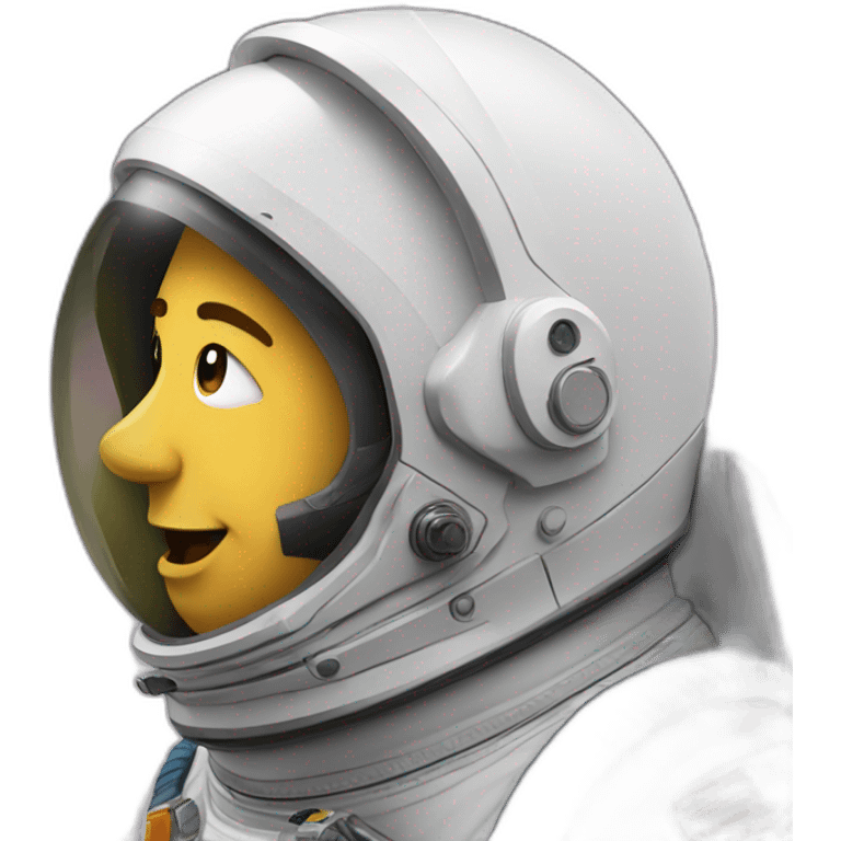 musk as astronaut emoji