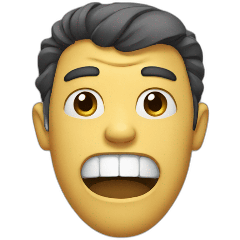 grimacing emoji