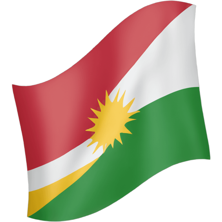 Kurdistan flag emoji