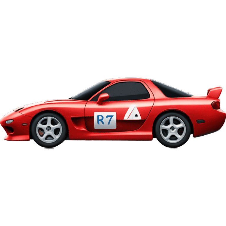 Mazda RX7 avec INOXTA emoji